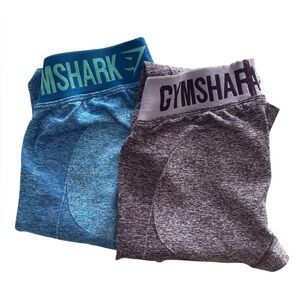 Gymshark Women’s Seamless Dry Leggings‎ in Blue & Purple Low Rise Sculpt Fit XS